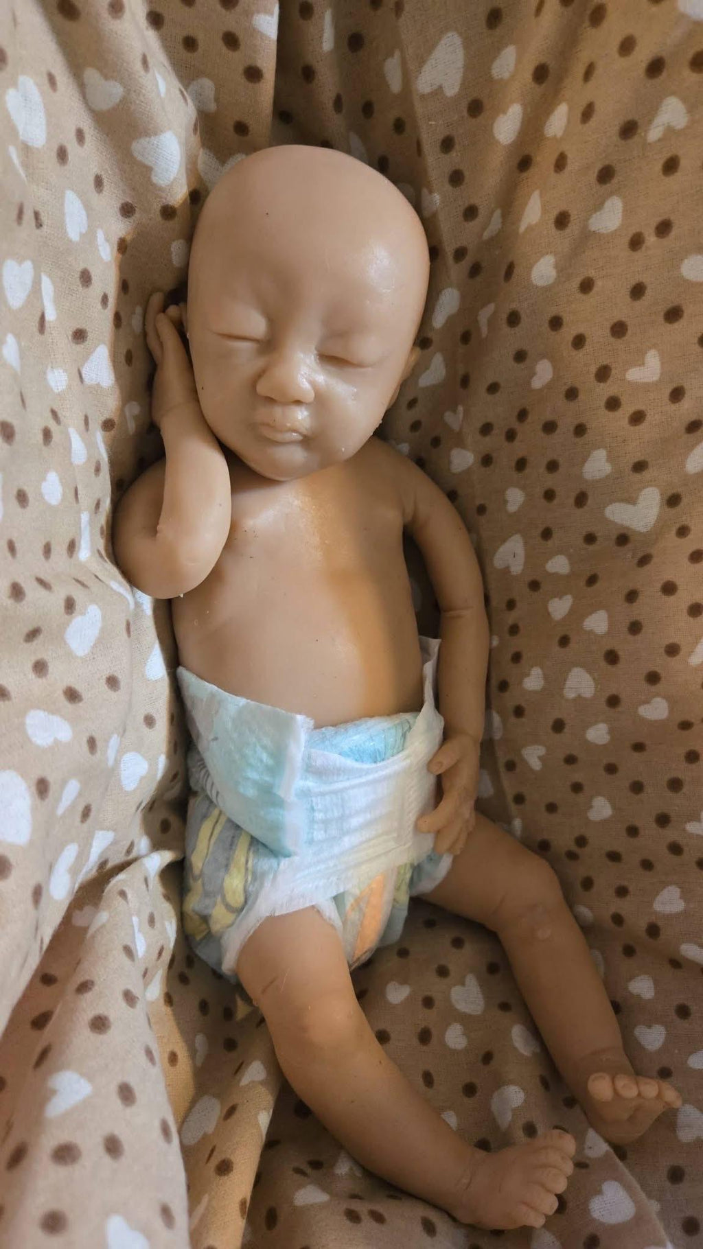 Full body silicone art doll 14 inch preemie