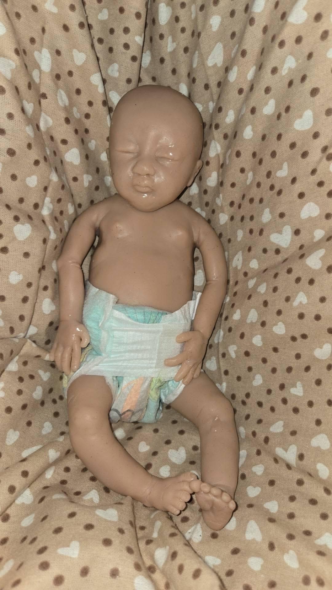 Full body silicone art doll 14 inch preemie