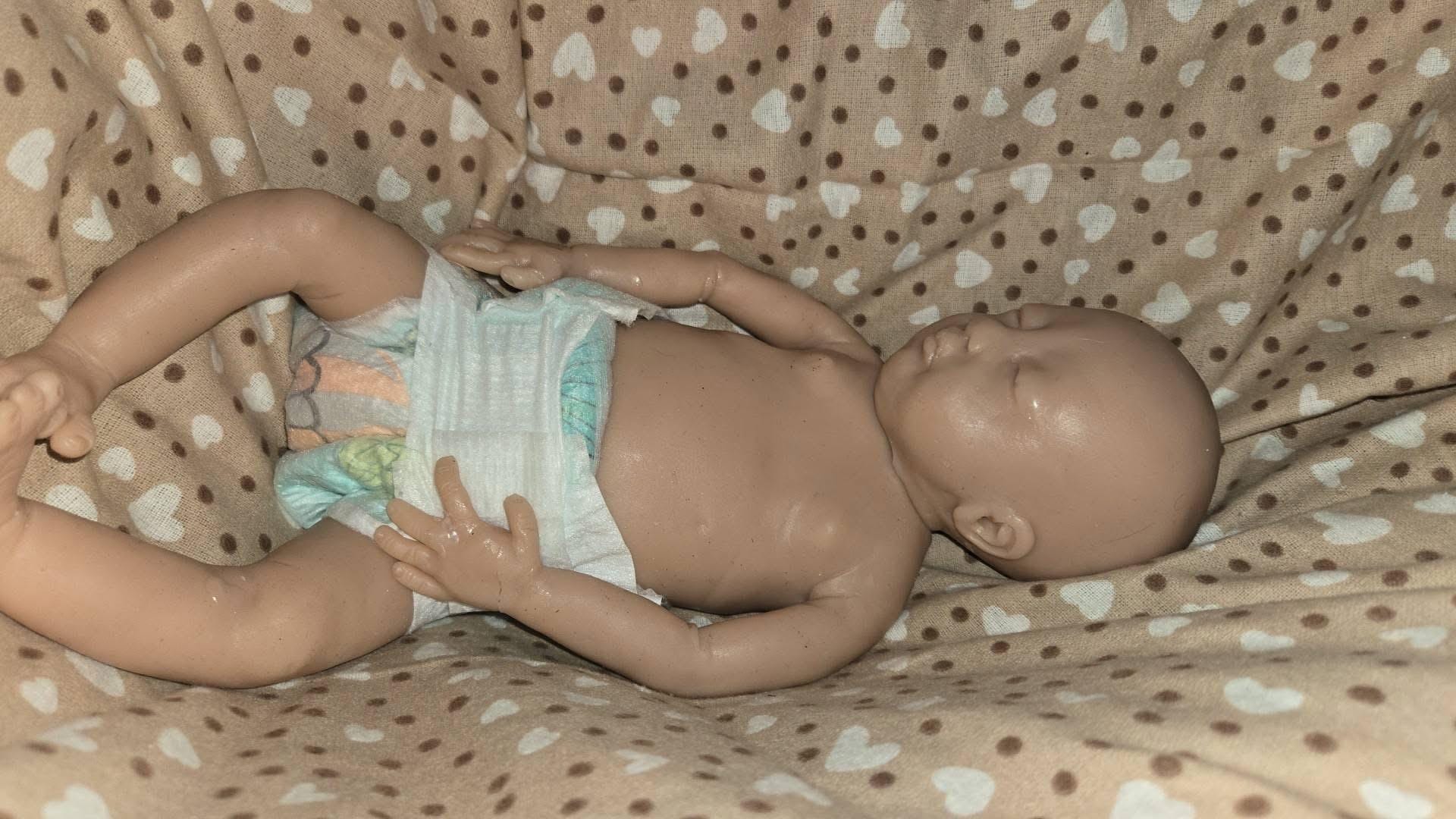 Full body silicone art doll 14 inch preemie