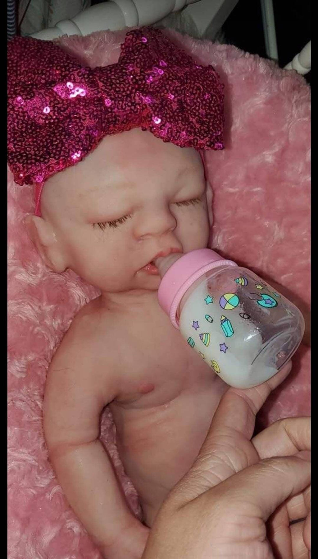 Full Body Silicone art doll 19" Essa senaa newborn